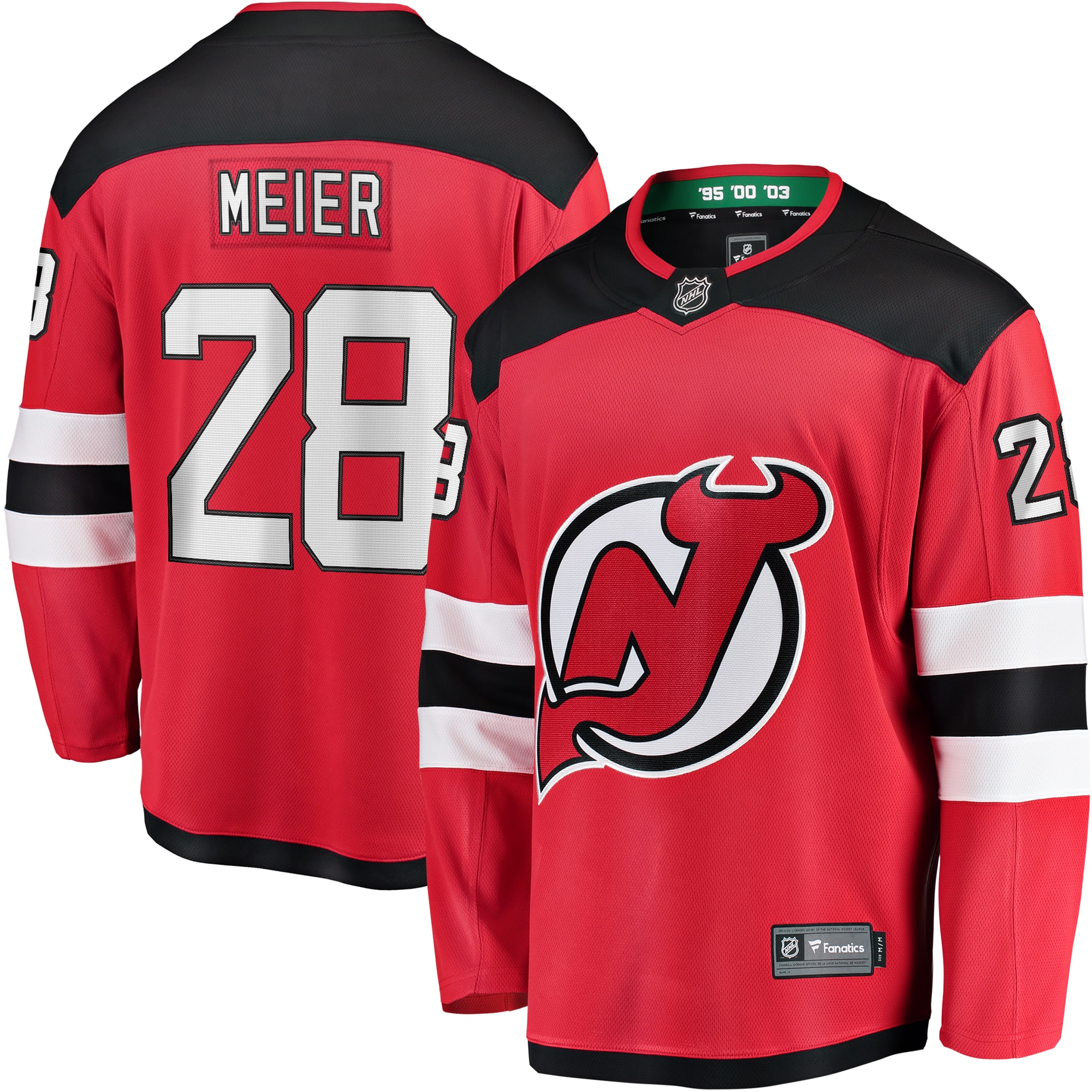 Men's New Devils Red Home Jersey