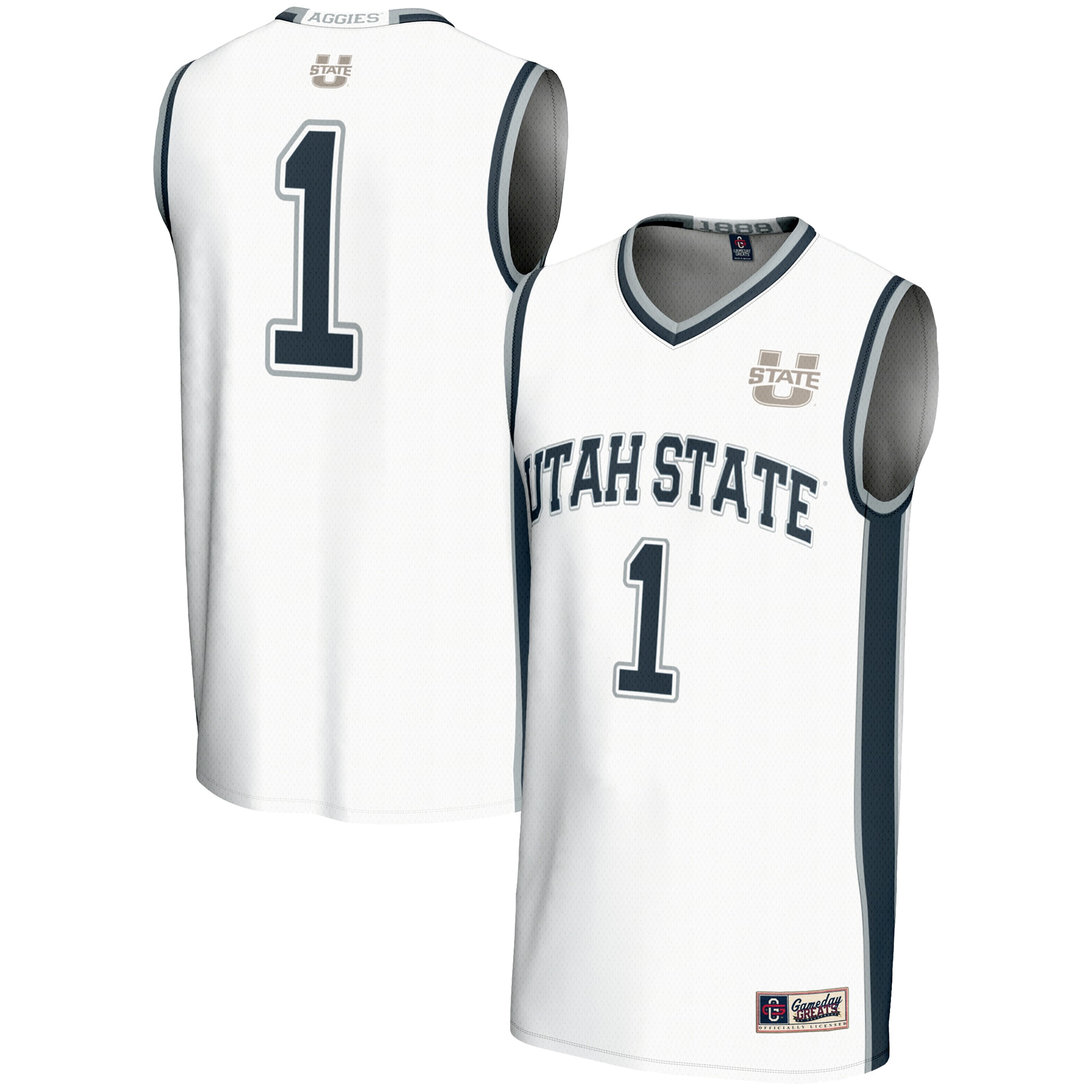 Women's Utah State Aggies White Jersey