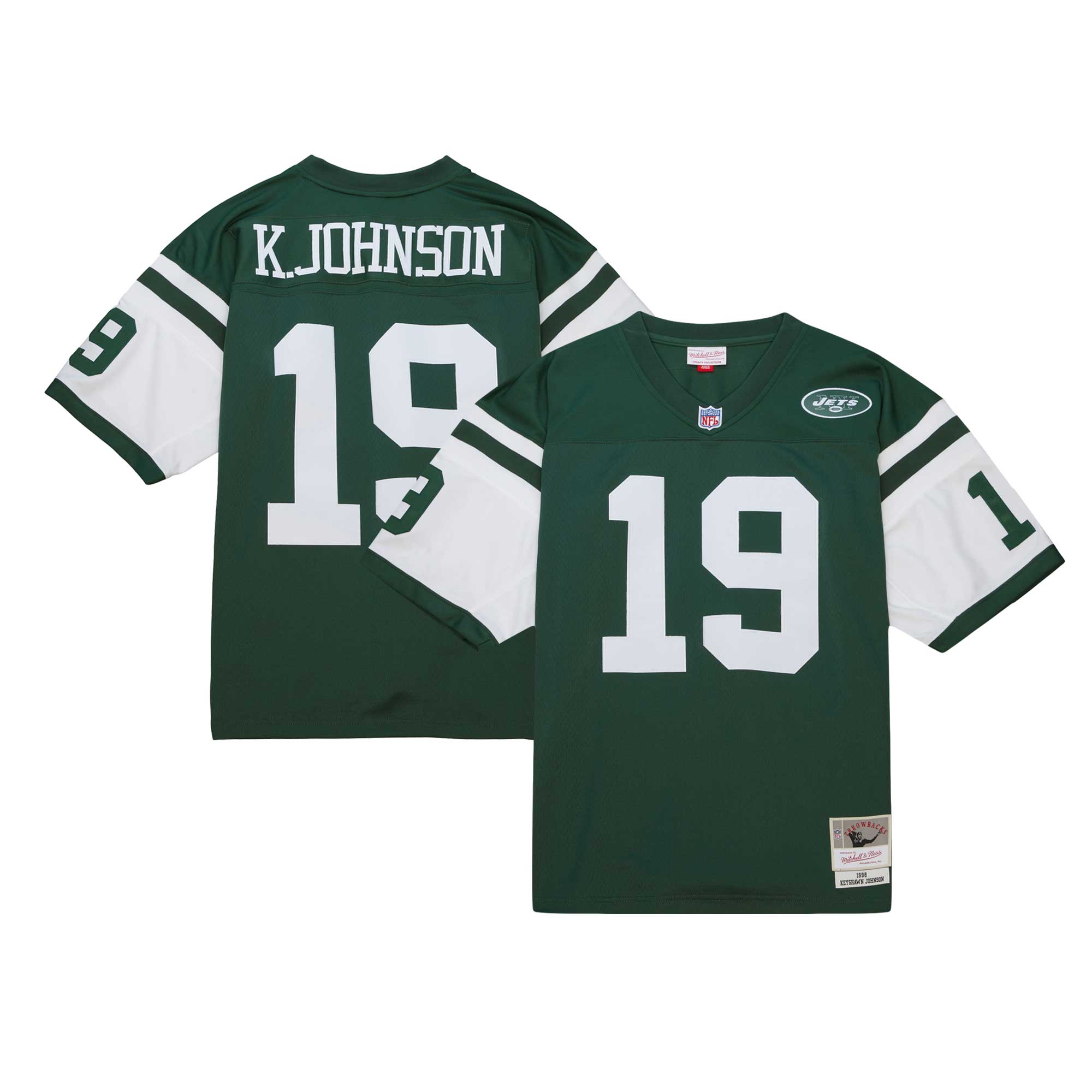 Men's New York Jets Green Replica Jersey