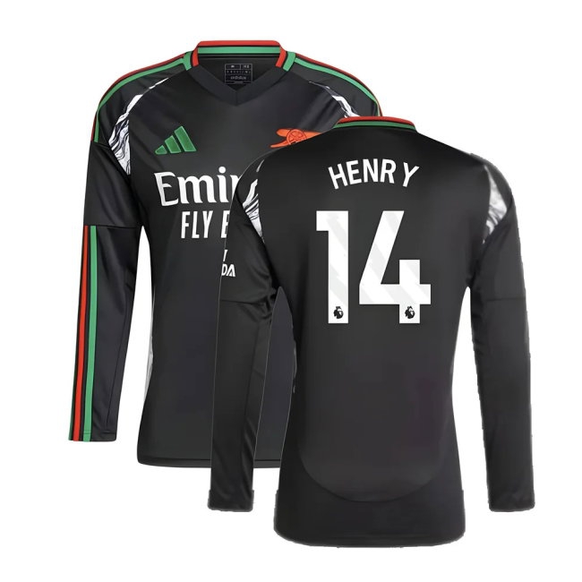 Kids' Arsenal 2024/25 Away Long Sleeve Jersey