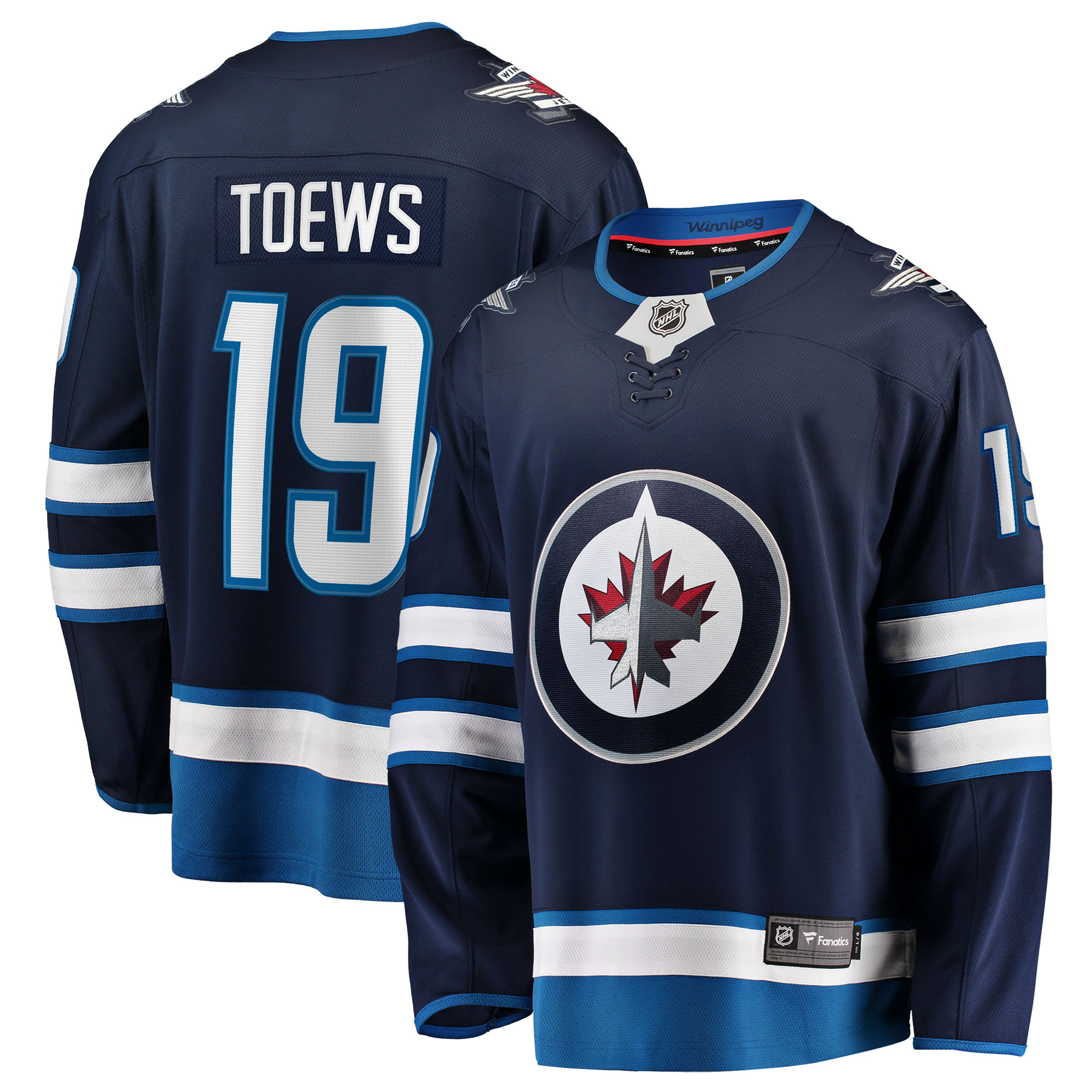 Women's Winnipeg Jets Navy Home Jersey