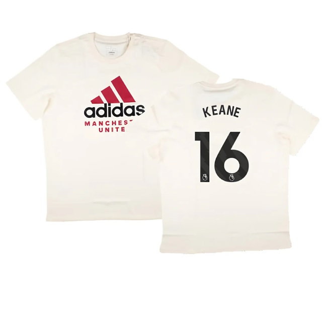 Women's Man Utd 2024/25 Cream Tee