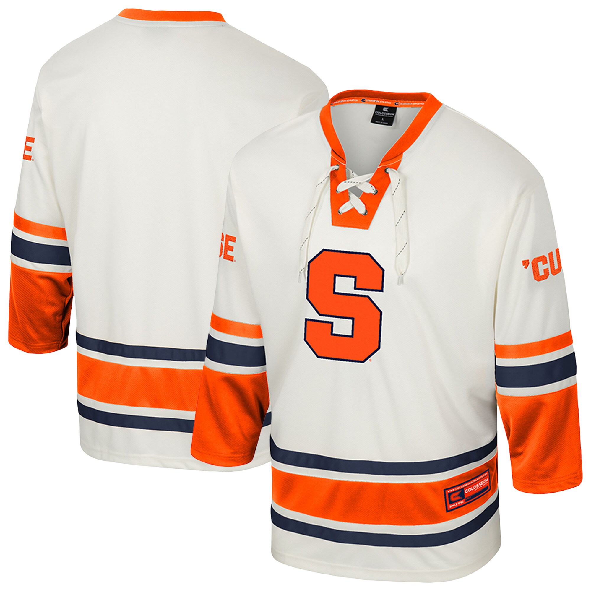 Women's Syracuse Orange Cream Fashion Jersey