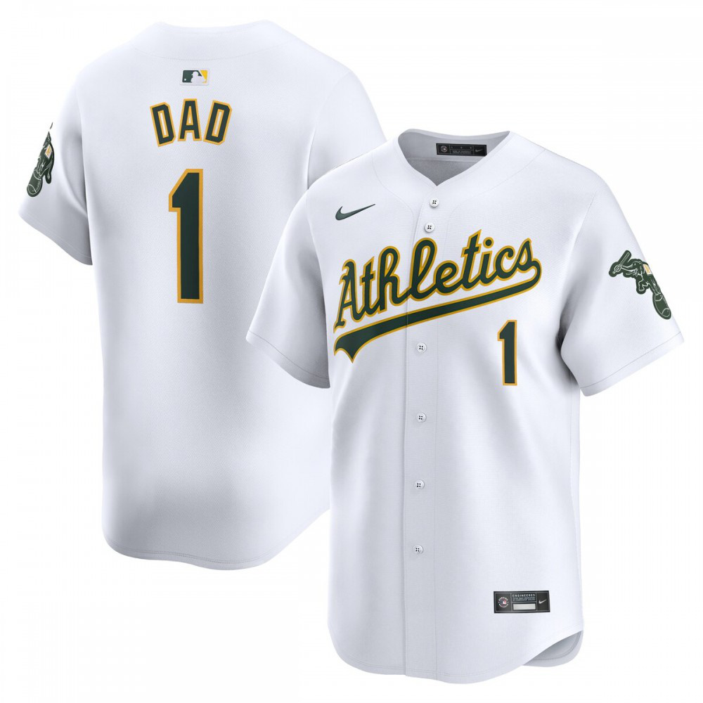 Men's Oakland Athletics White Limited Jersey