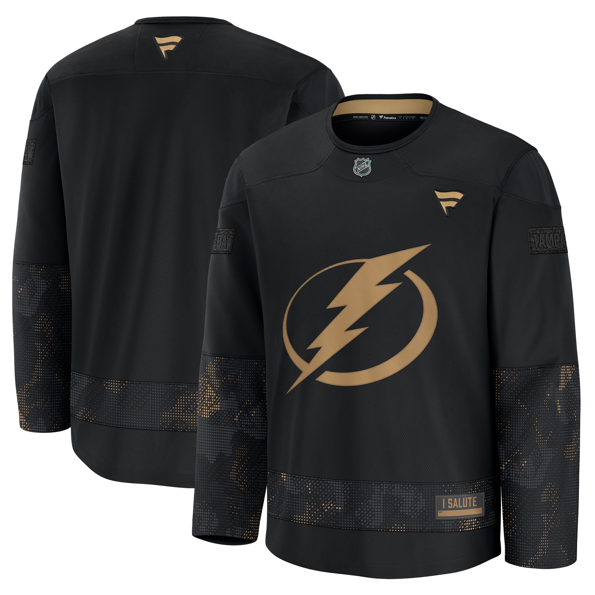 Men's Tampa Bay Lightning 2024 Black Jersey