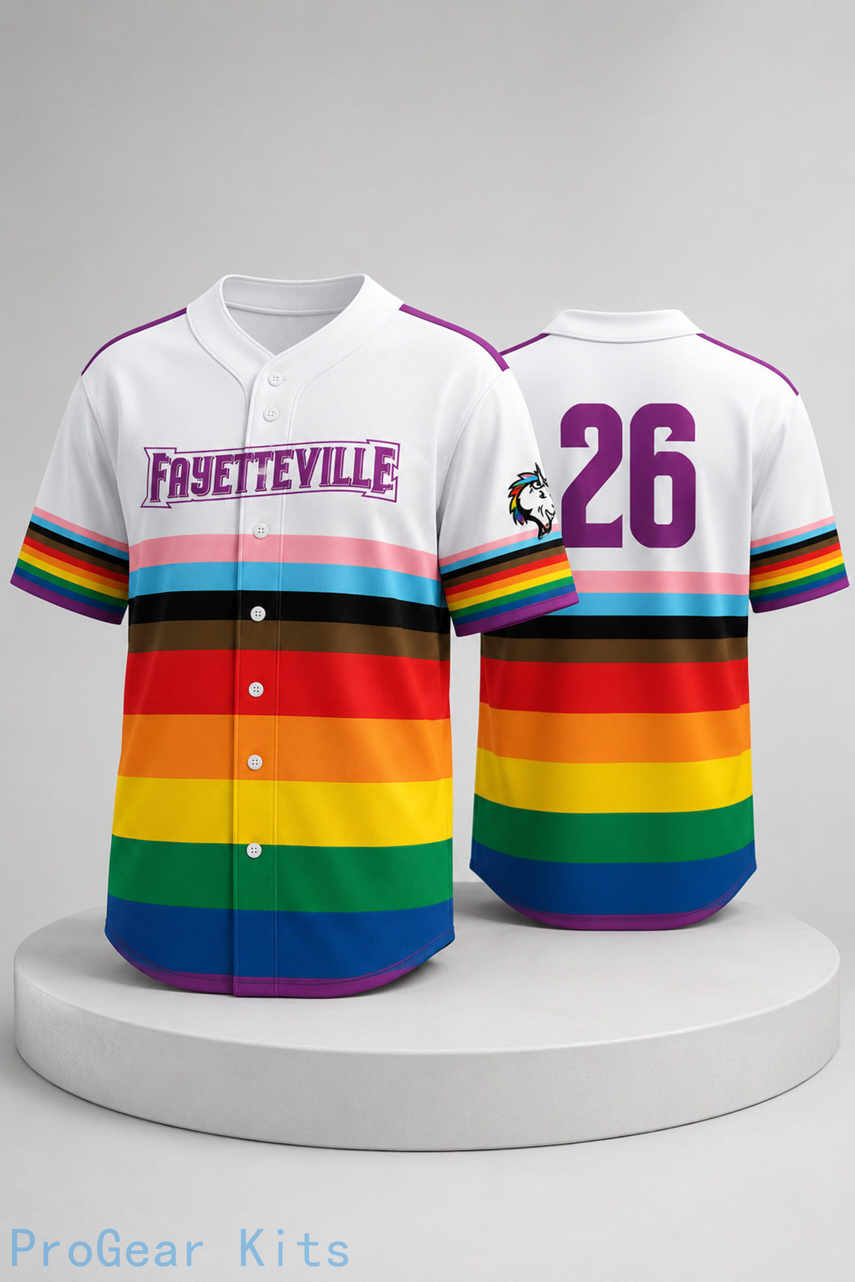 Women's Fayetteville Woodpeckers 2026 Pride Jersey