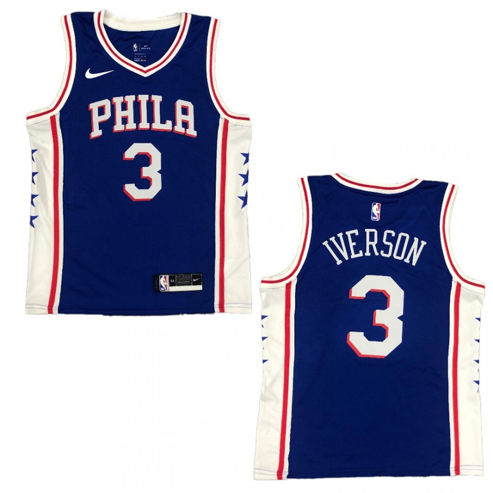 Men's Philadelphia 76ers Royal Icon Swingman Jersey