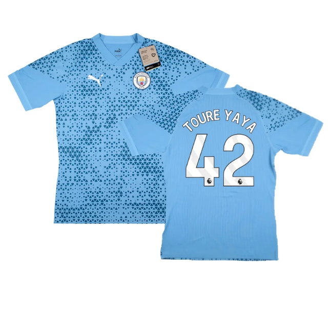Kids' Trainings MAN City 2023/24 Light City Pro Jersey