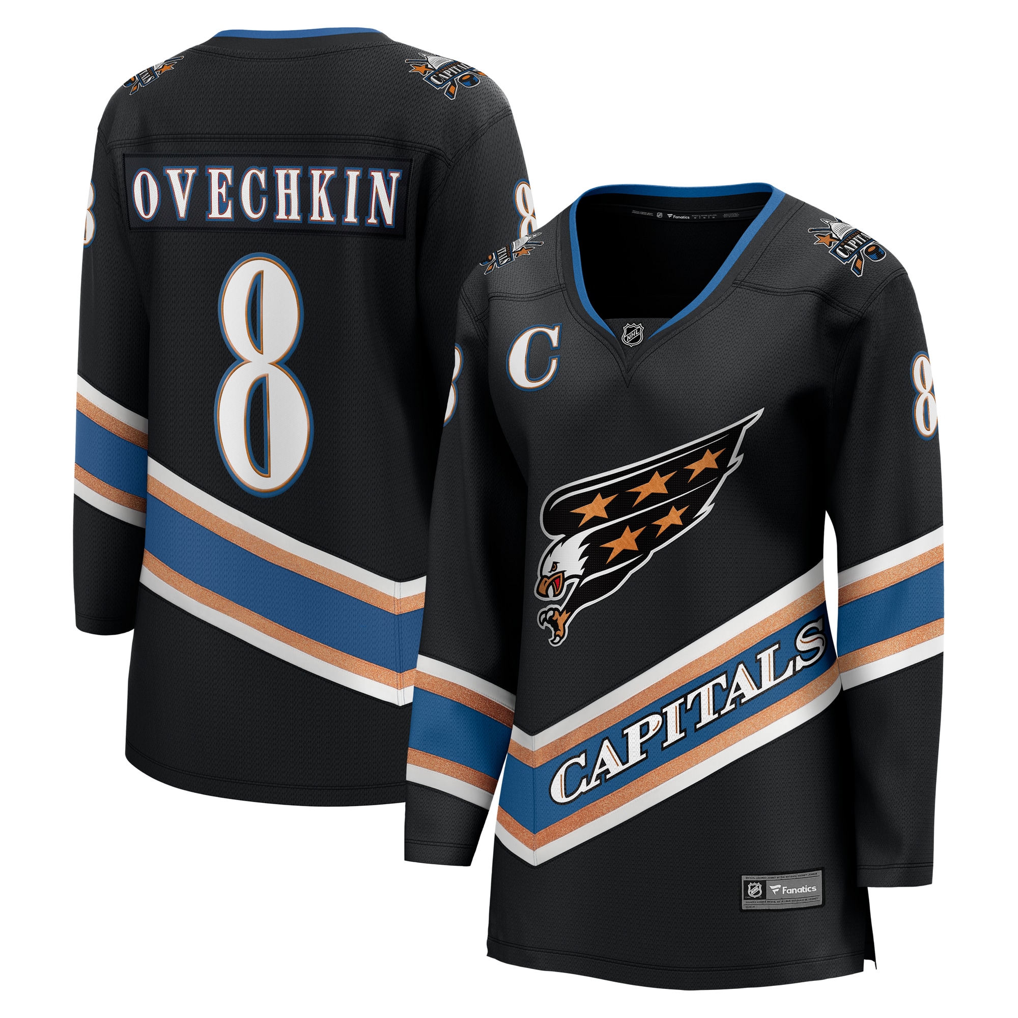 Women's Washington Capitals Black Anniversary Jersey