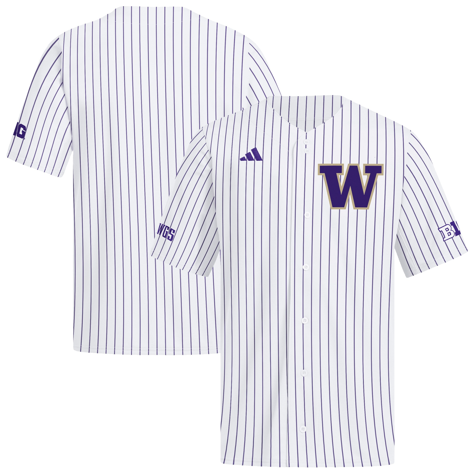 Men's Washington Huskies White Replica Jersey