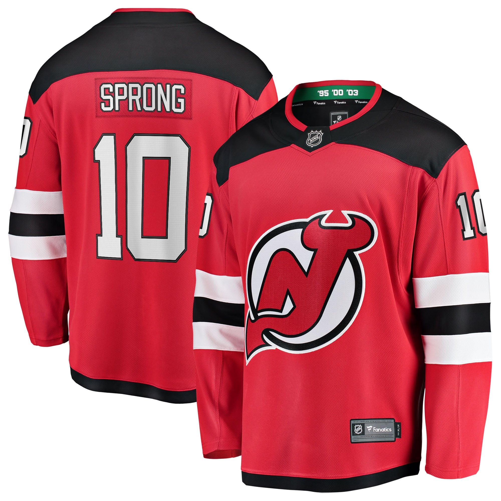 Men's New Devils Red Home Jersey