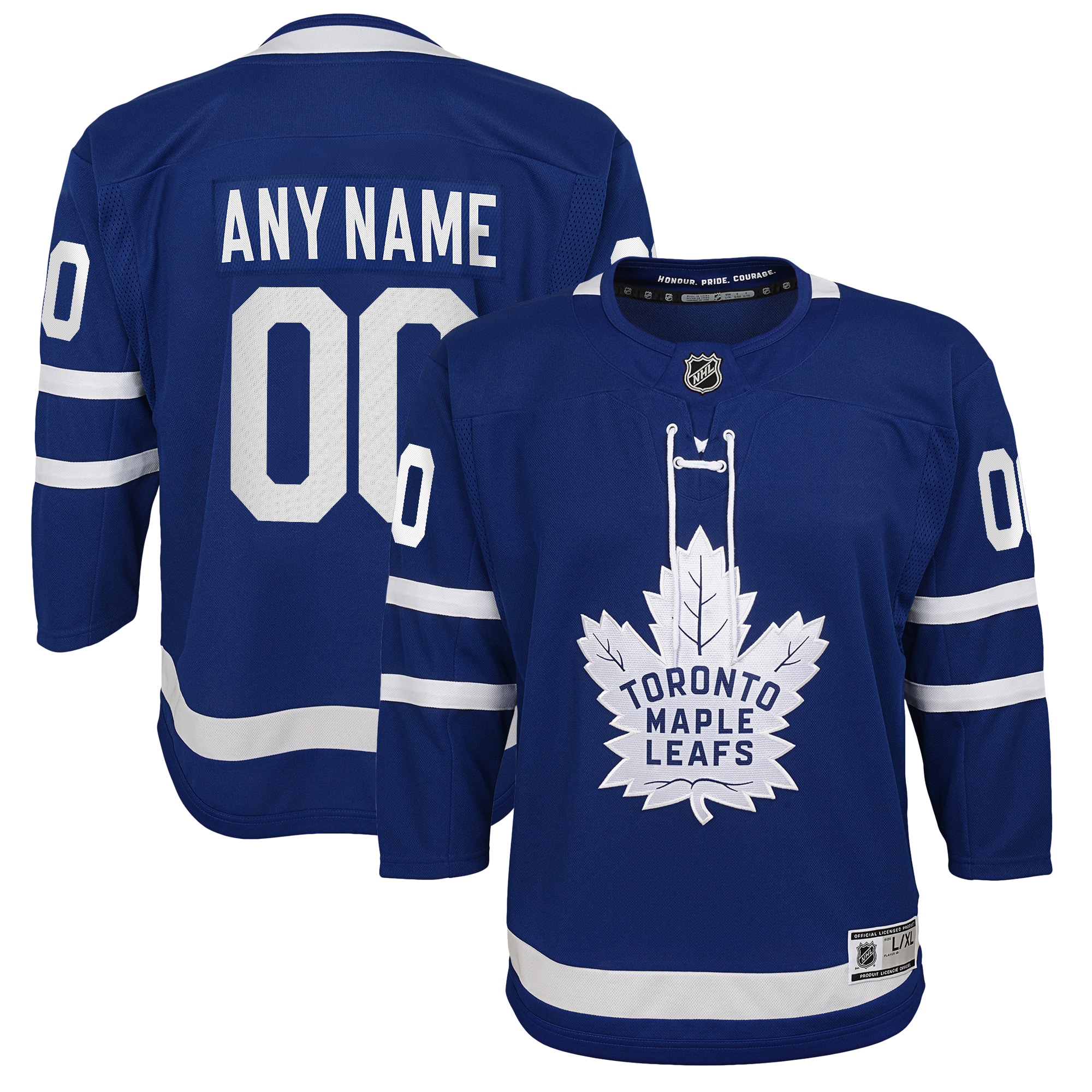 Men's Toronto Maple Leafs Blue Home Jersey