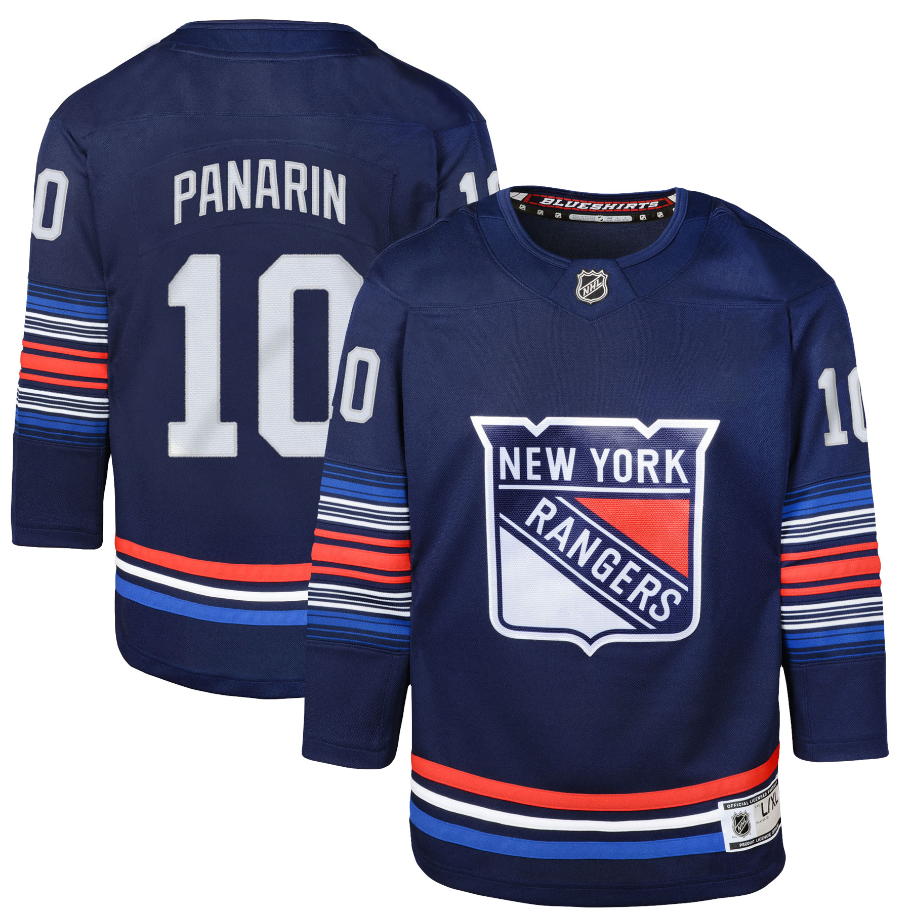 Men's New York Rangers Navy Player Jersey