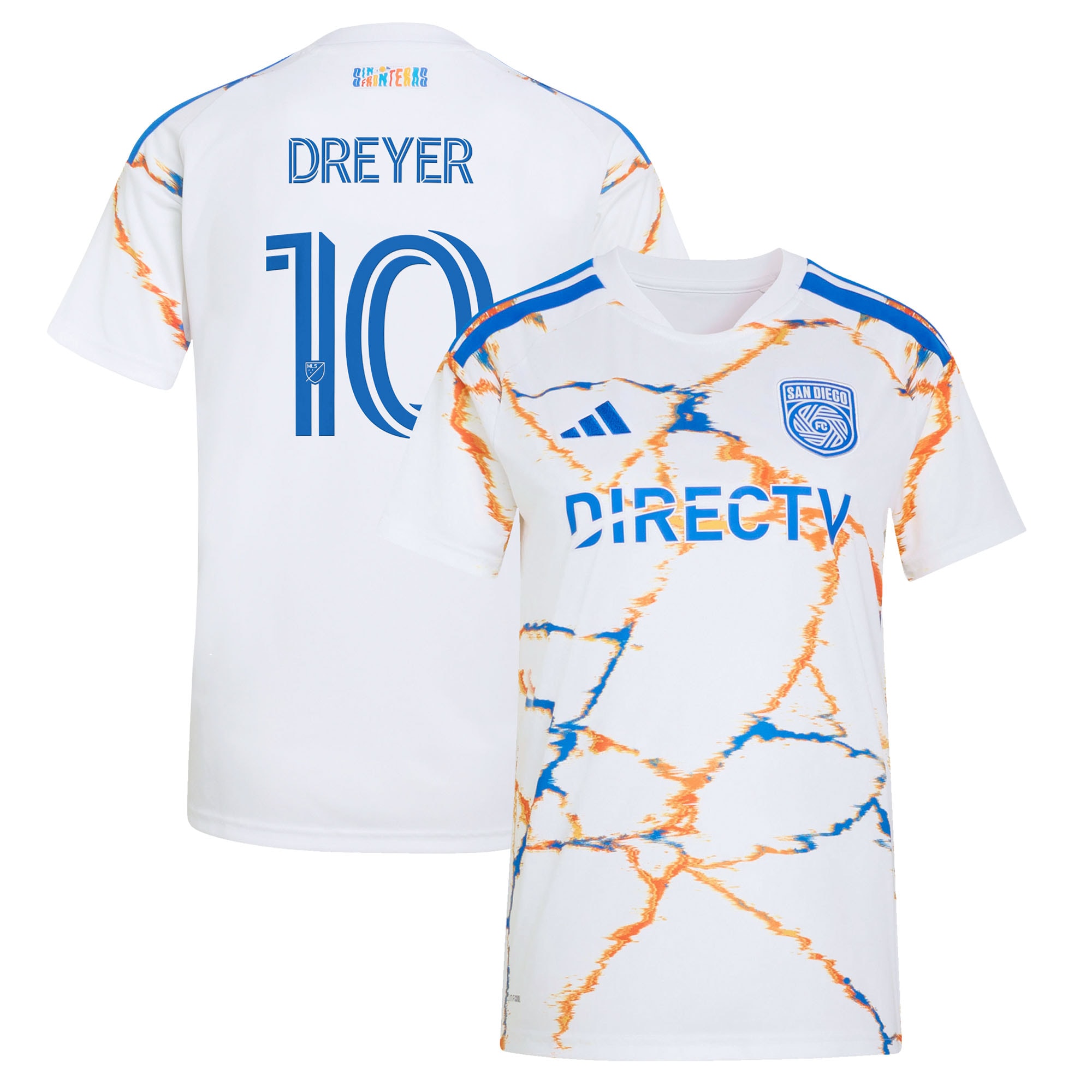 Men's Anders Dreyer San 2026 White Replica Kit