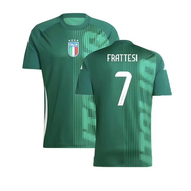 Kids' Italy 2024/25 Green Jersey