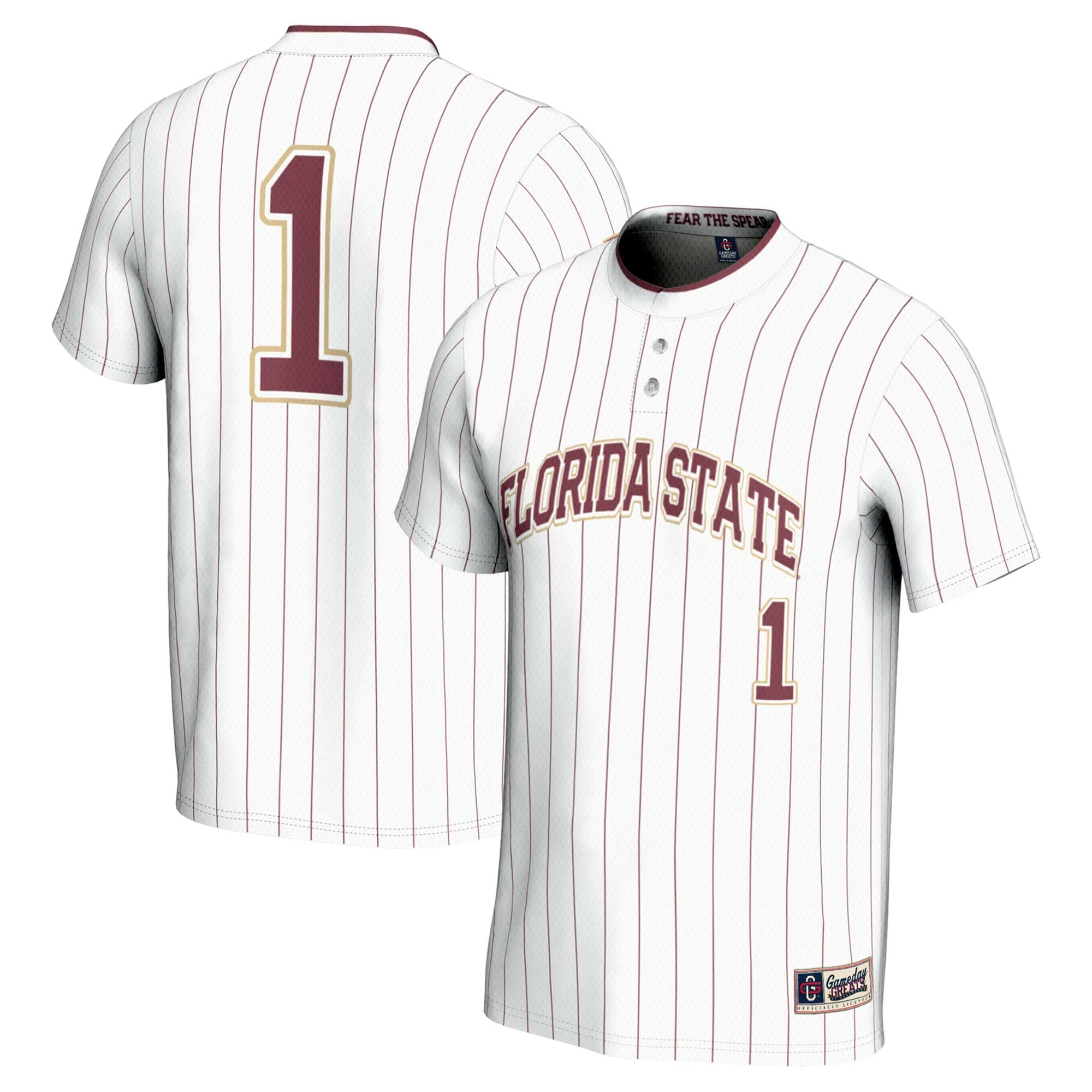 Men's Florida State Seminoles White Jersey
