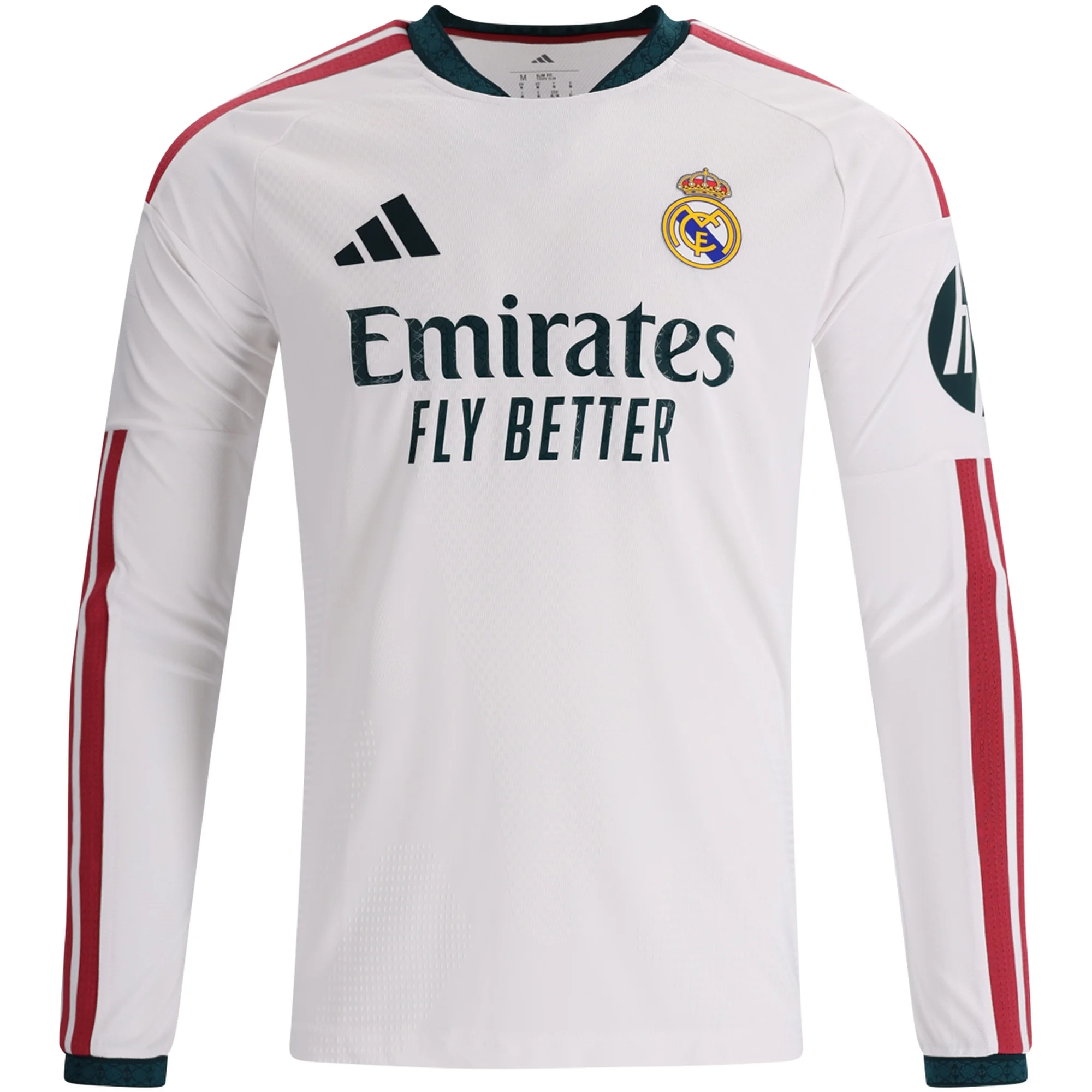 Men's Real Madrid 2026/27 Home Long Sleeve Jersey