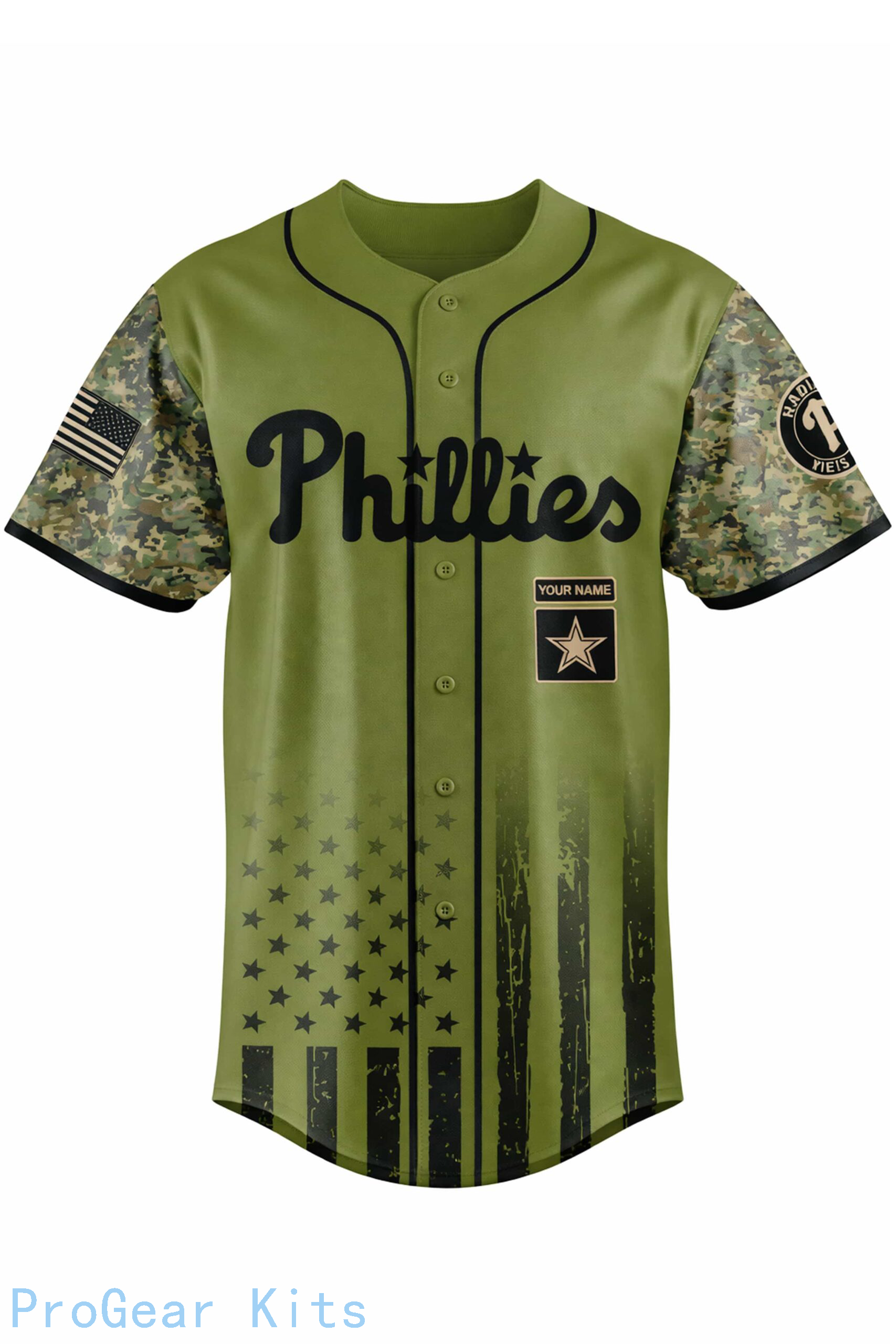 Men's Anniversary Military 2026 Anniversary Jersey