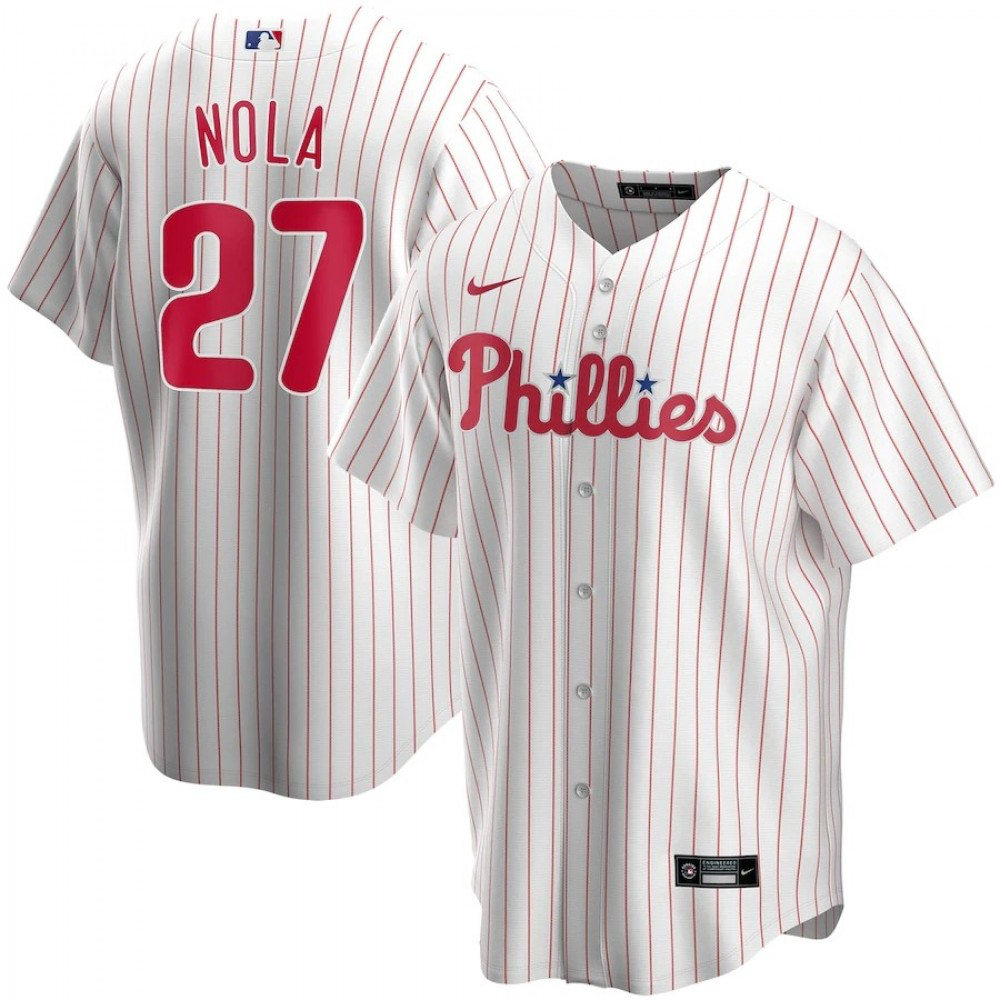 Kids' Philadelphia Phillies 2020 White Home Jersey