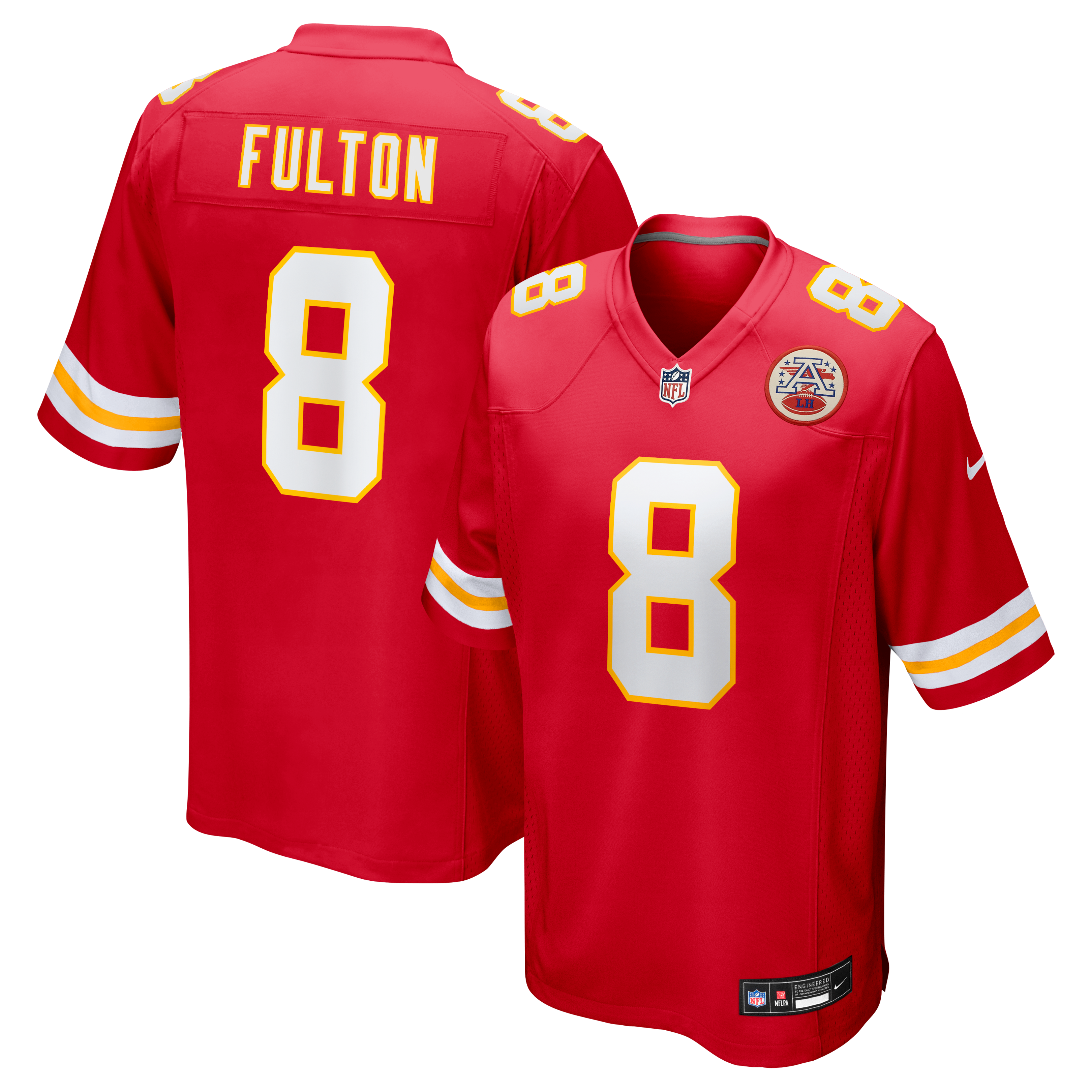 Kids' Kansas City Chiefs Red City Game Jersey