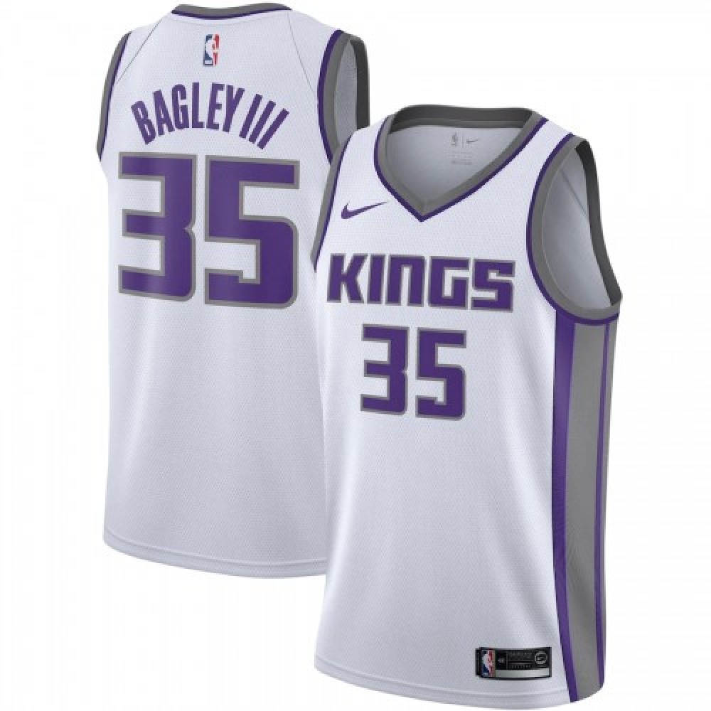 Men's Sacramento Kings White Swingman Jersey