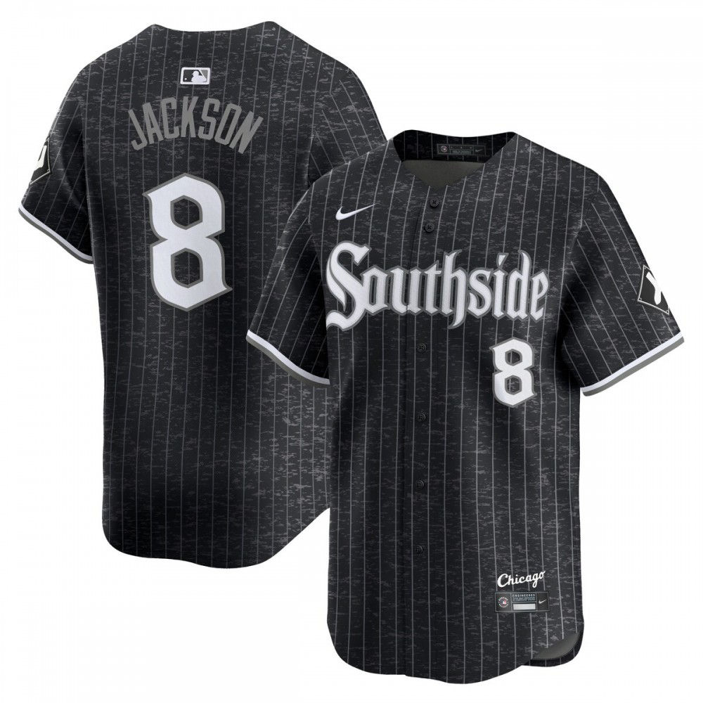 Men's Chicago White Sox Black City Player Jersey