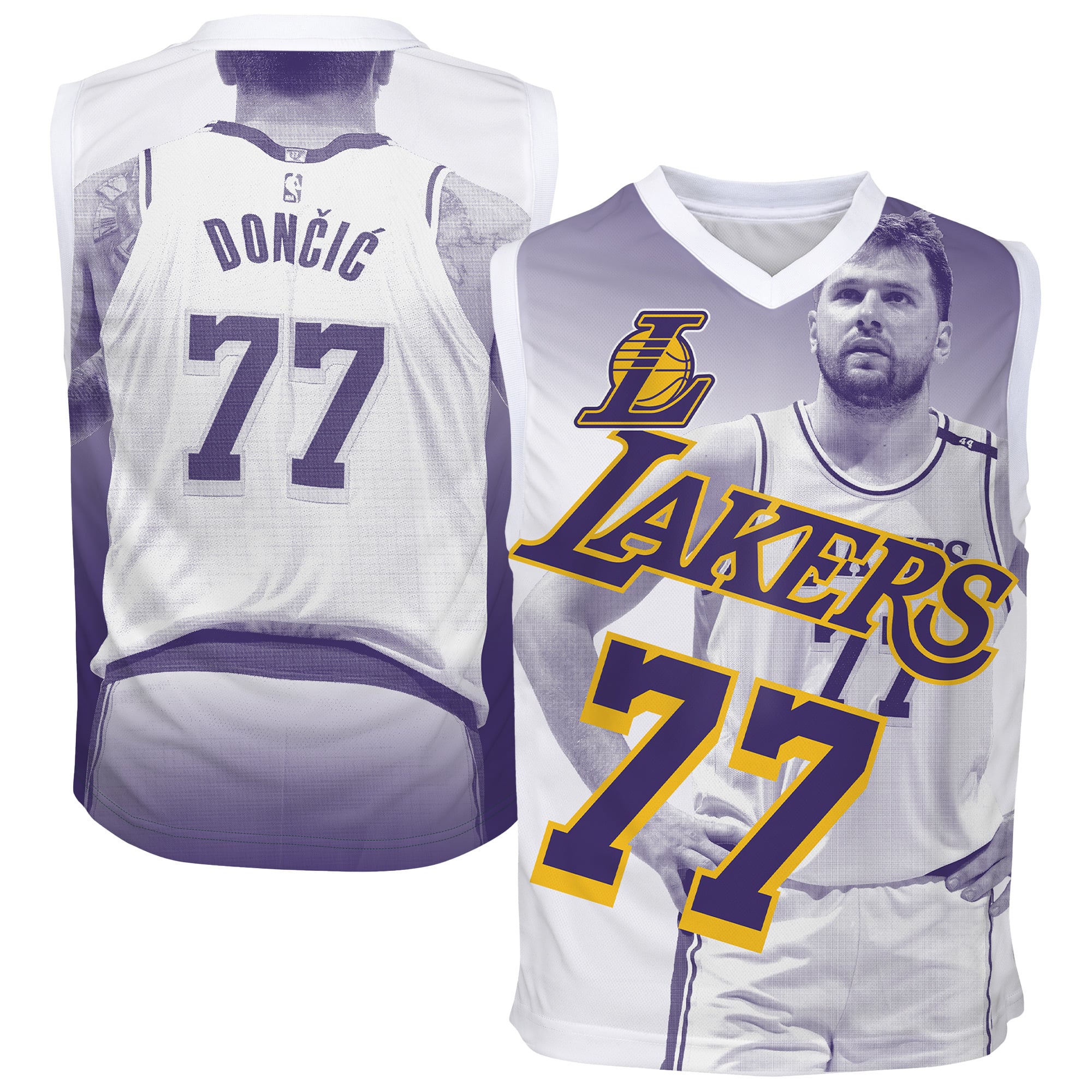 Women's Los Angeles Lakers Purple Fashion Jersey
