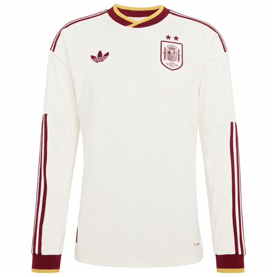 Kids' Spain 2026/27 Away Long Sleeve Jersey