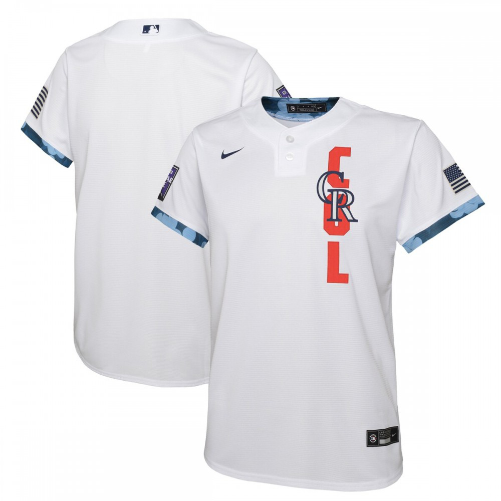 Women's Colorado Rockies 2021 White Game Jersey