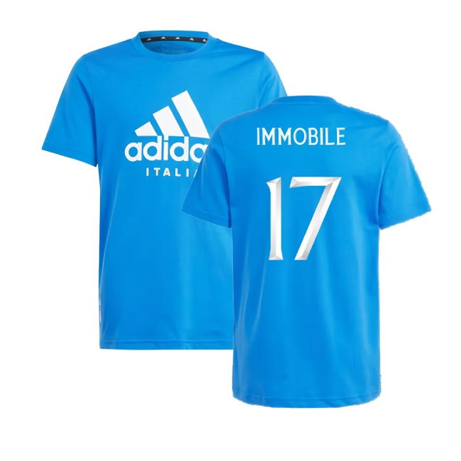 Men's Italy 2024/25 Blue Tee