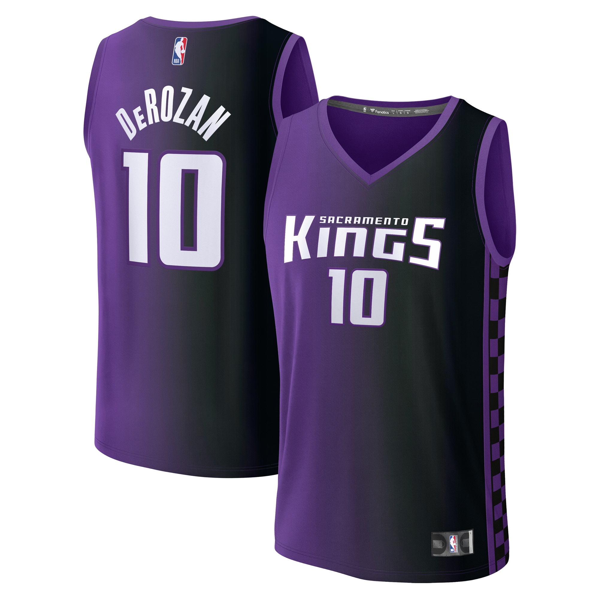 Men's Sacramento Kings Purple Statement Replica Jersey