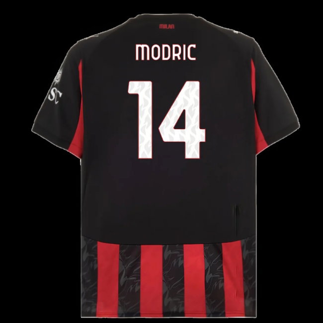Kids' AC Milan 2025/26 Home Jersey