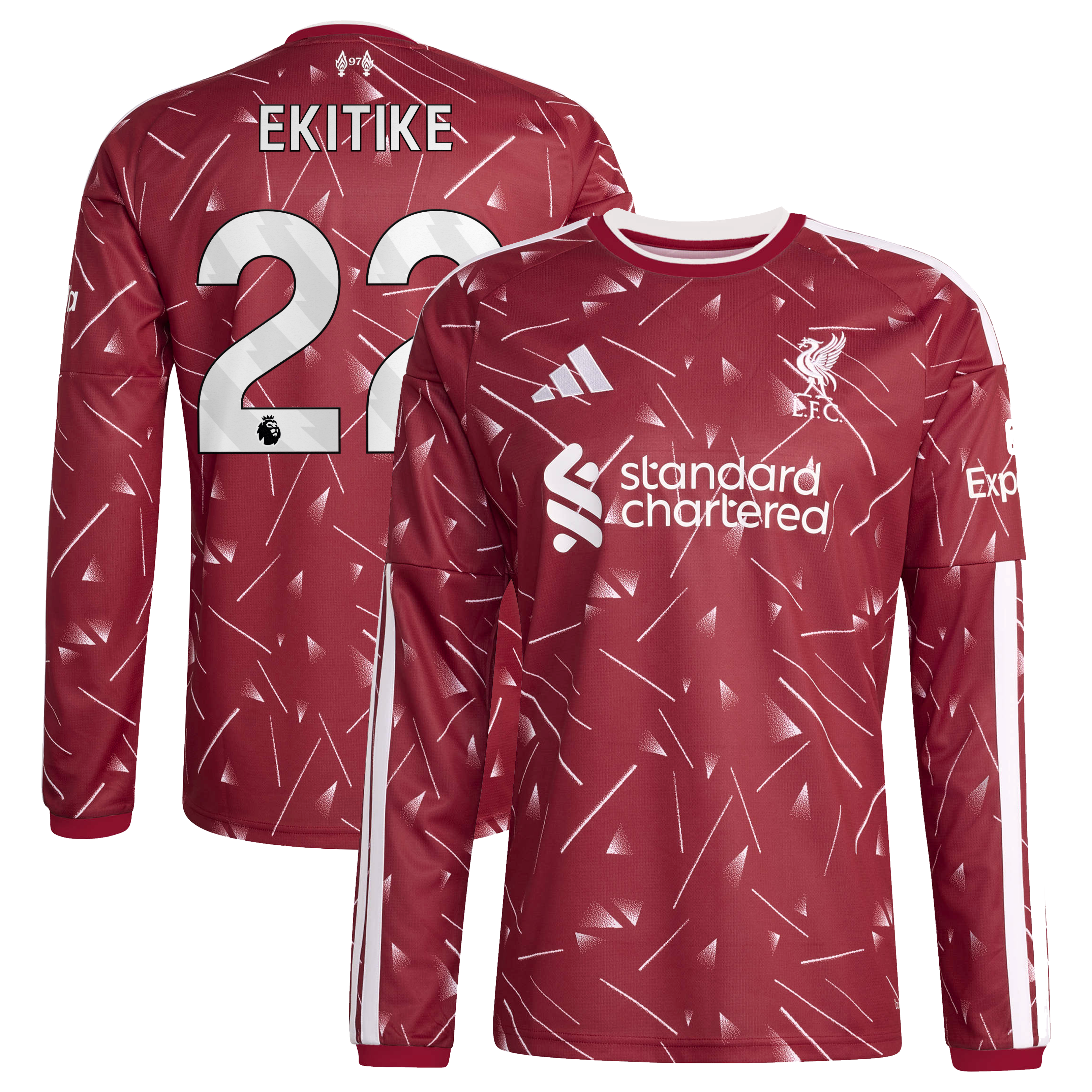 Women's Liverpool 2026/27 Red Replica Long Sleeve Jersey