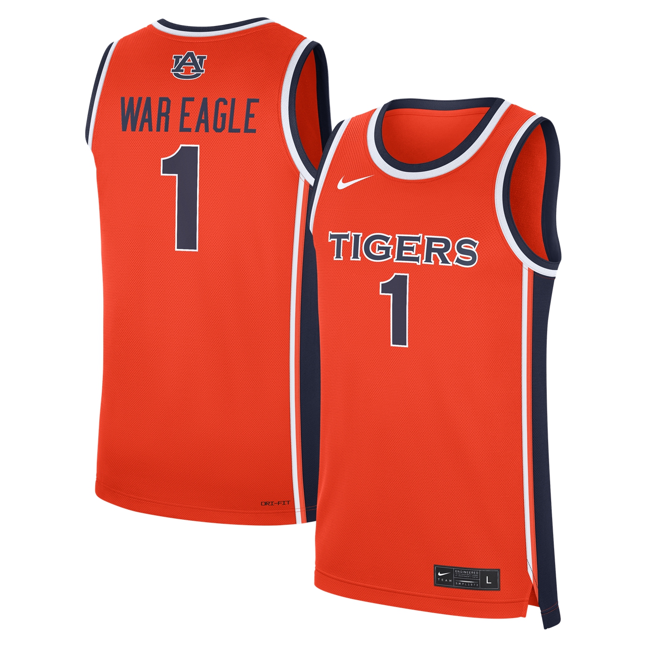 Women's Auburn Tigers Orange Replica Jersey