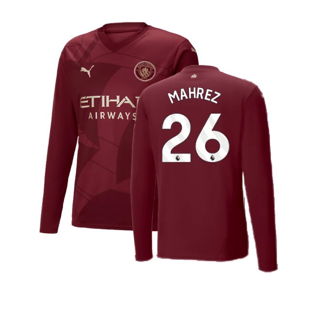 Kids' Man City 2024/25 City Long Sleeve Jersey