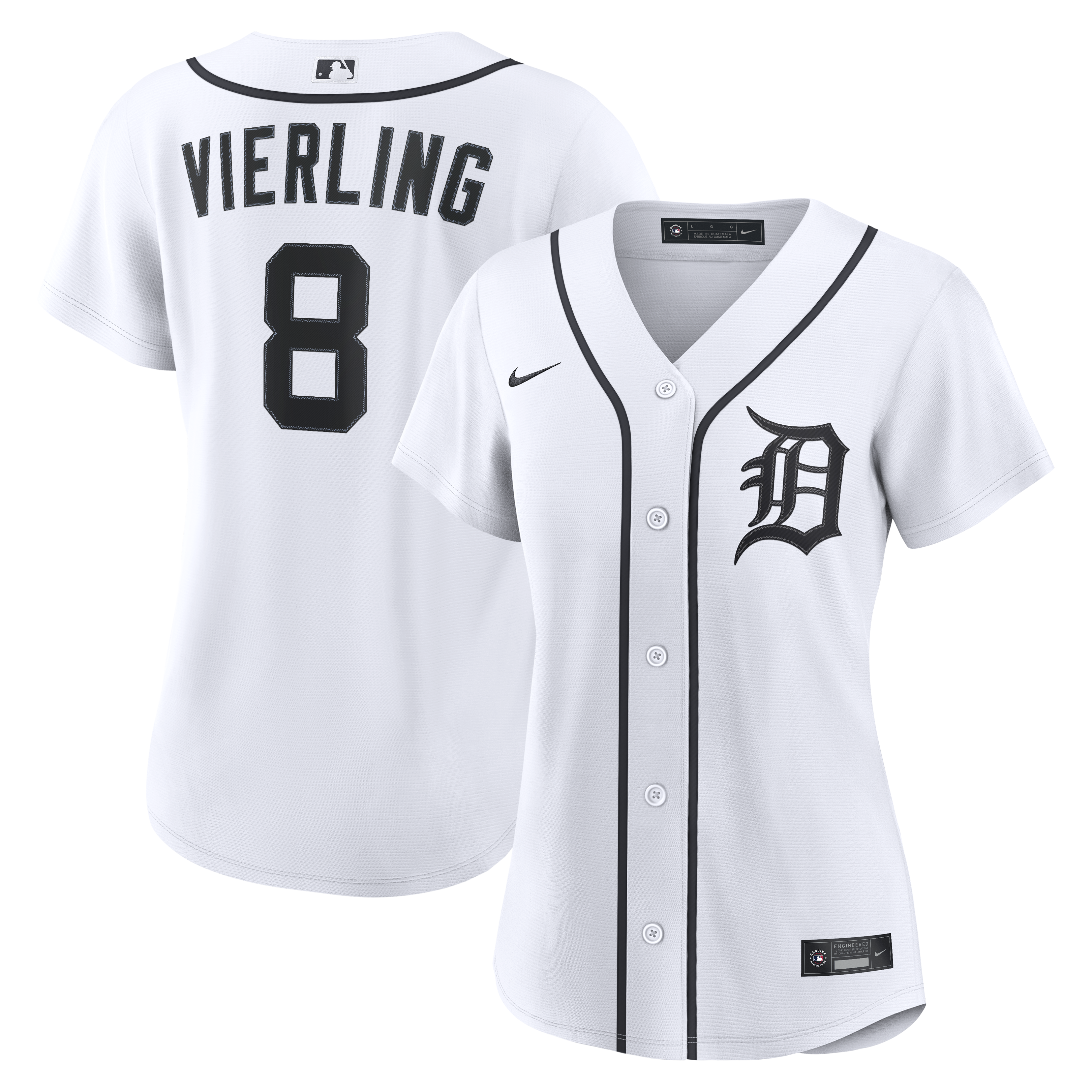 Kids' Detroit Tigers White Replica Jersey