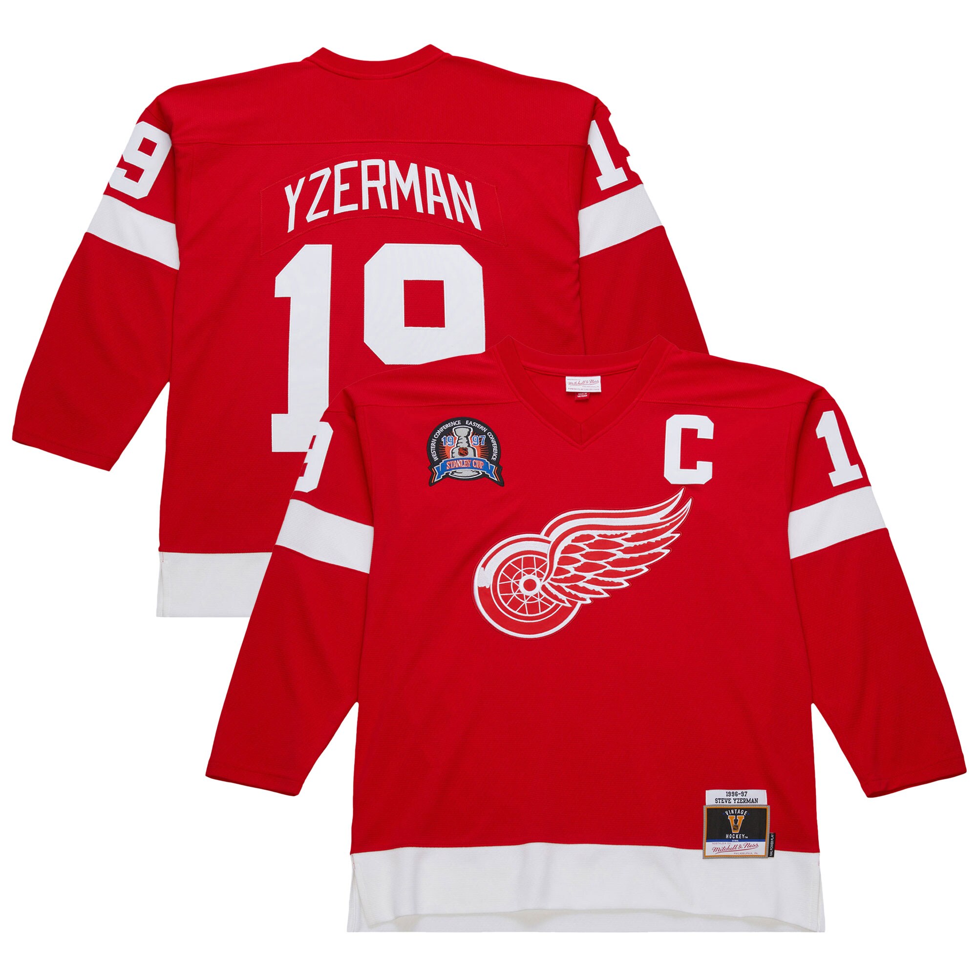 Men's Detroit Red Wings Scarlet Jersey