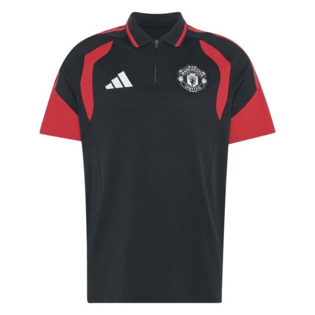 Women's Man Utd 2026/27 Black Polo
