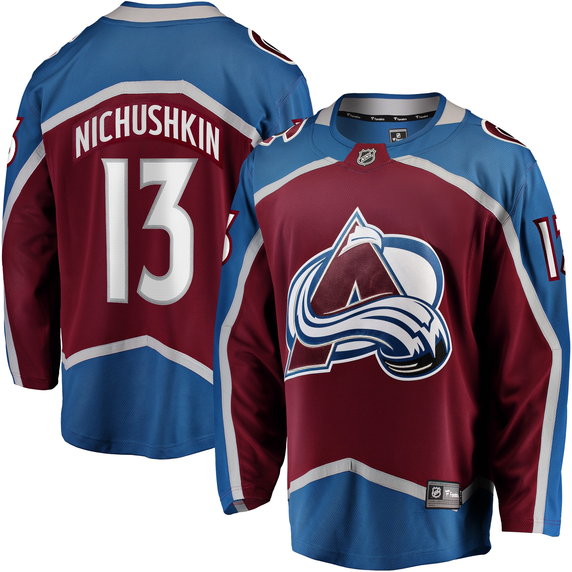 Men's Colorado Avalanche Burgundy Player Jersey