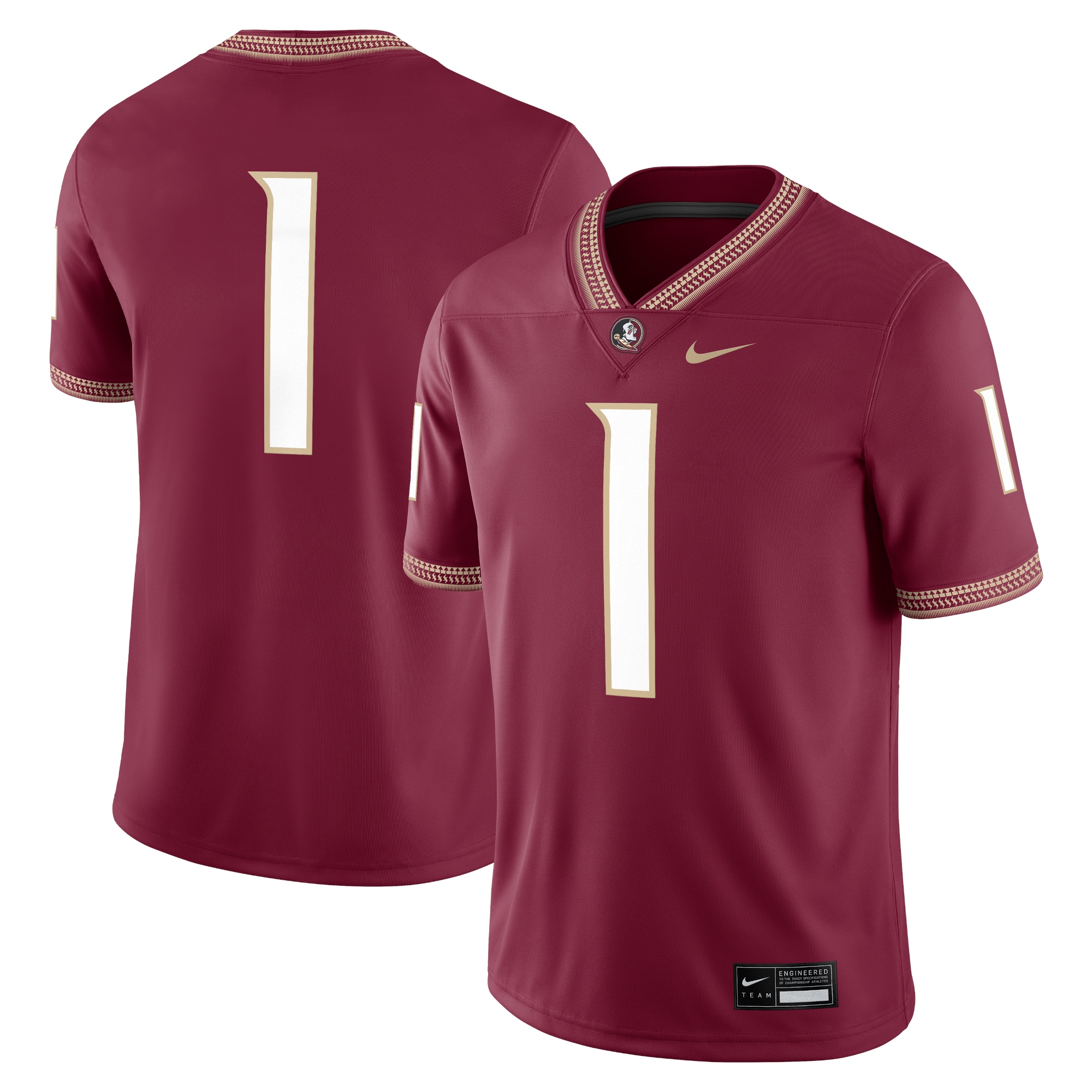 Men's Florida State Seminoles Game Jersey