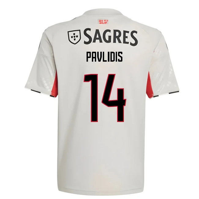 Kids' Benfica 2025/26 Away Kit
