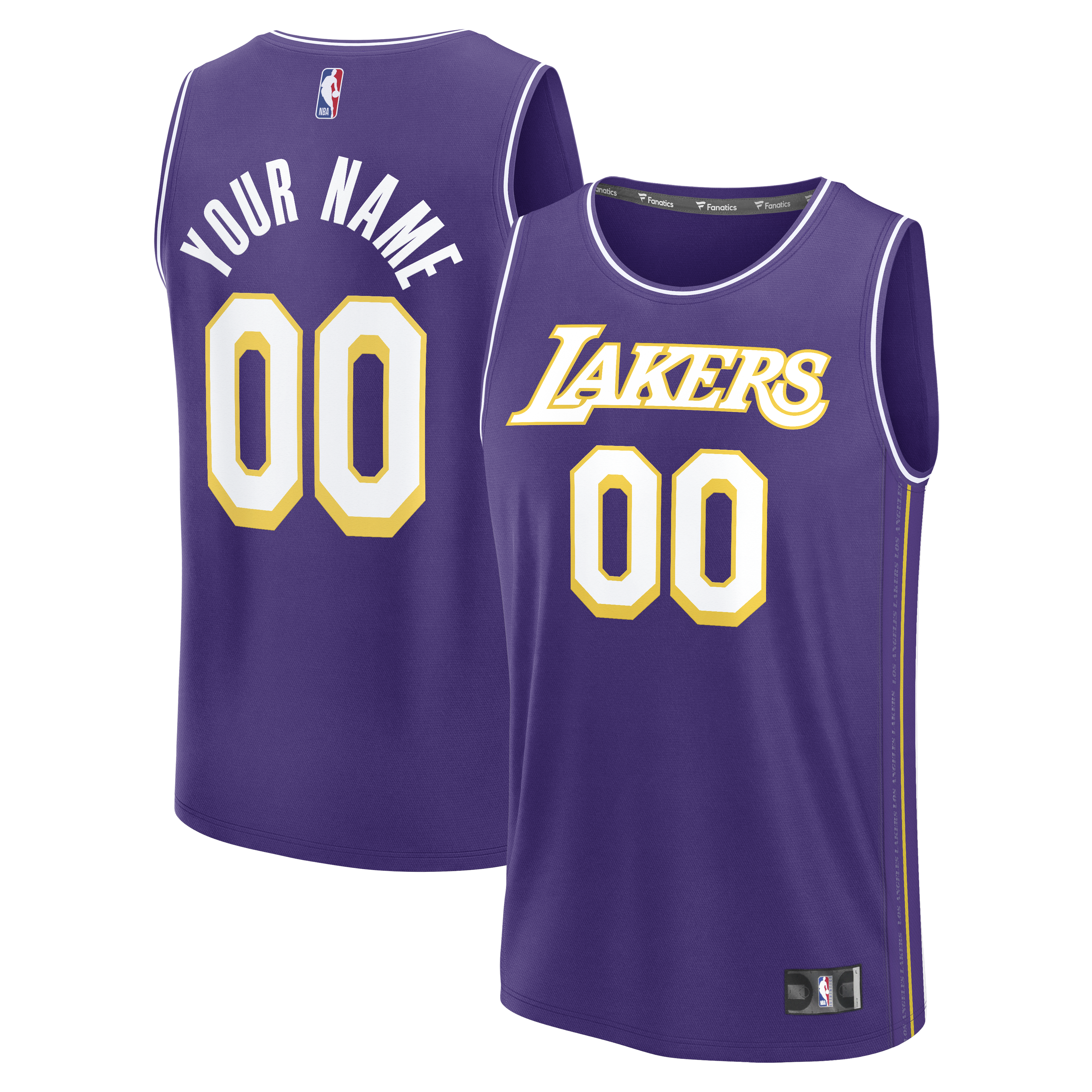 Men's Los Angeles Lakers Purple Statement Jersey