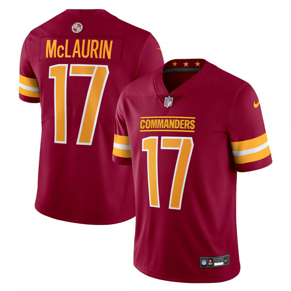 Men's Washington Commanders Burgundy Limited Jersey