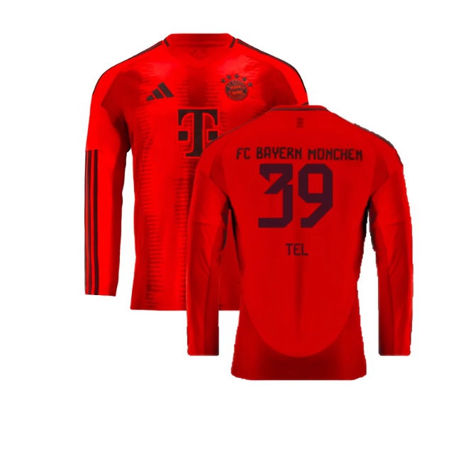 Women's Bayern Munich 2024/25 Home Long Sleeve Jersey