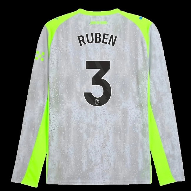 Men's Man City 2025/26 City Long Sleeve Jersey