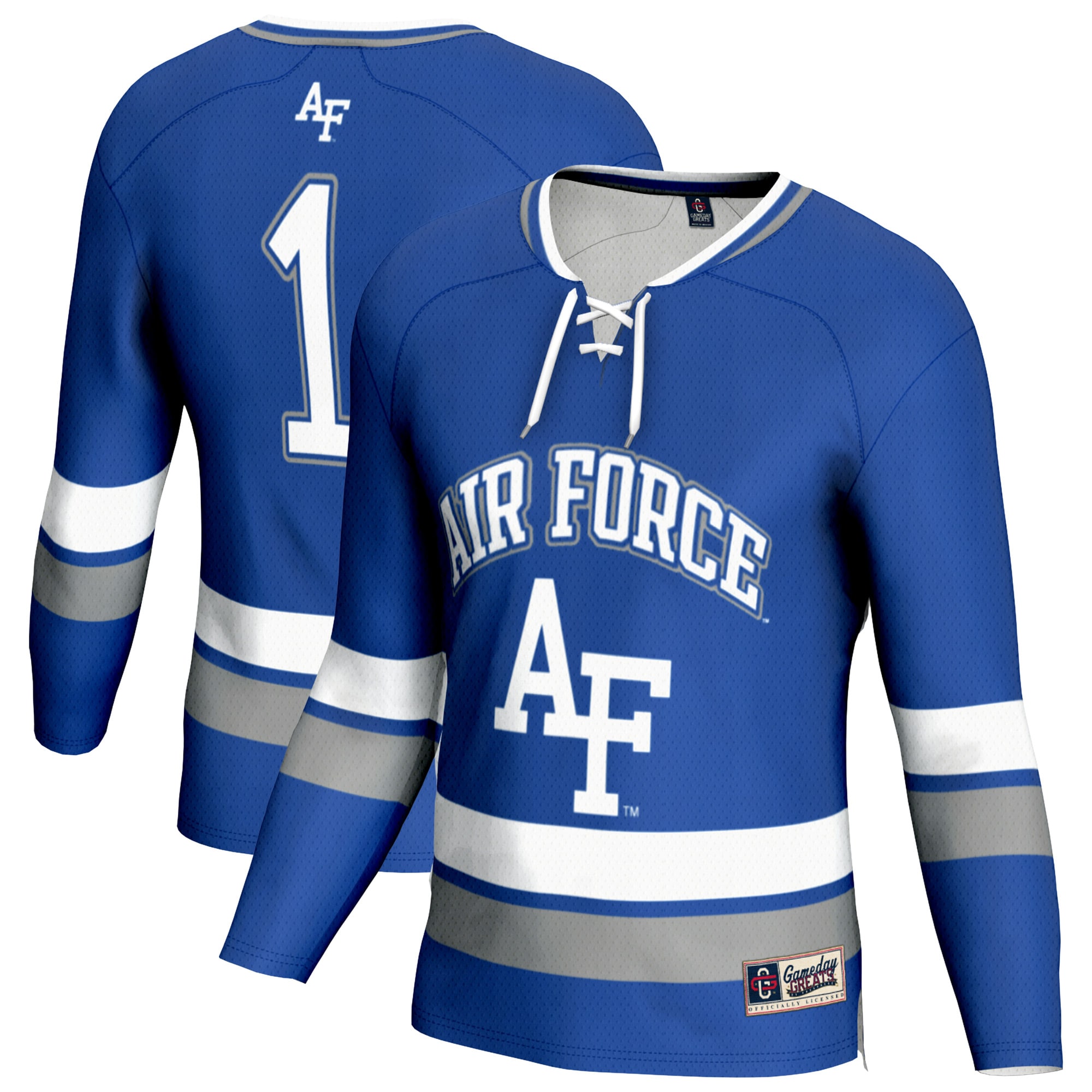 Kids' Air Force Falcons Royal Fashion Jersey
