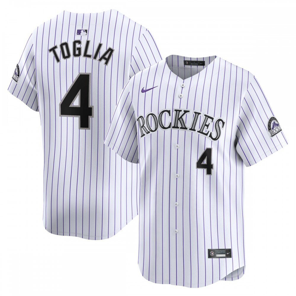 Women's Colorado Rockies White Limited Jersey