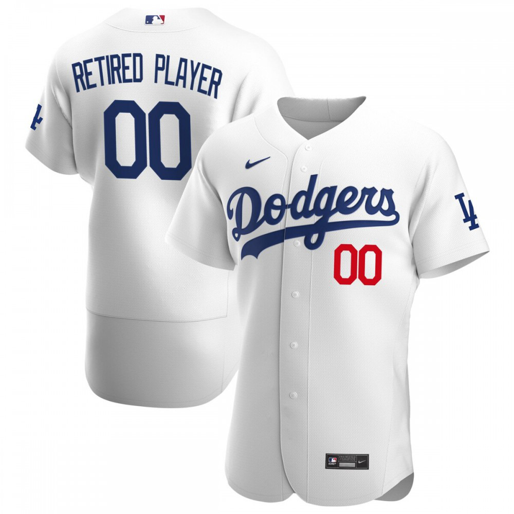 Men's Los Angeles Dodgers White Player Jersey