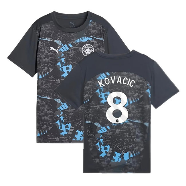 Men's Man City 2024/25 Gray City Jersey