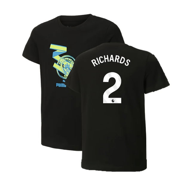 Women's Man City 2024/25 Black City Tee